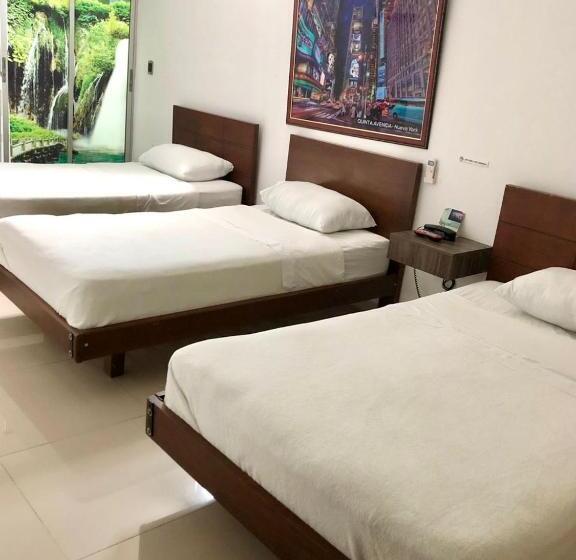 חדר סטנדרט לשלושה, Suites Caribe