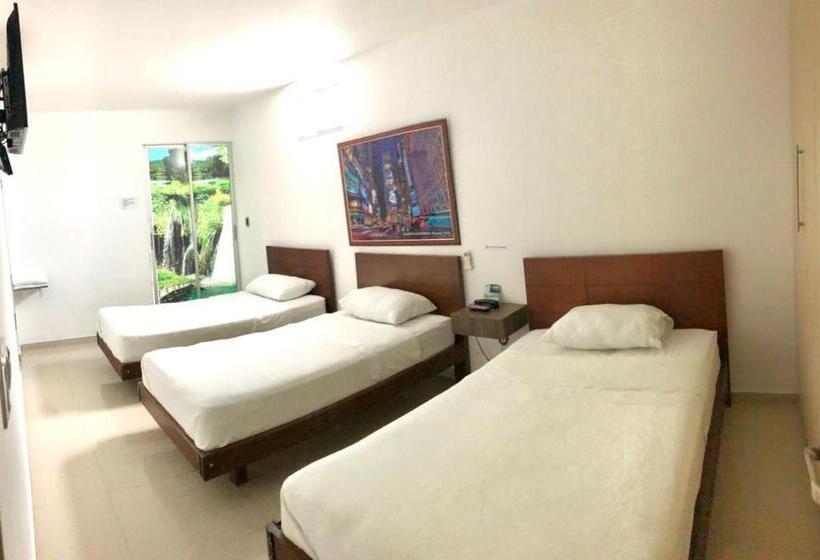 חדר סטנדרט לשלושה, Suites Caribe