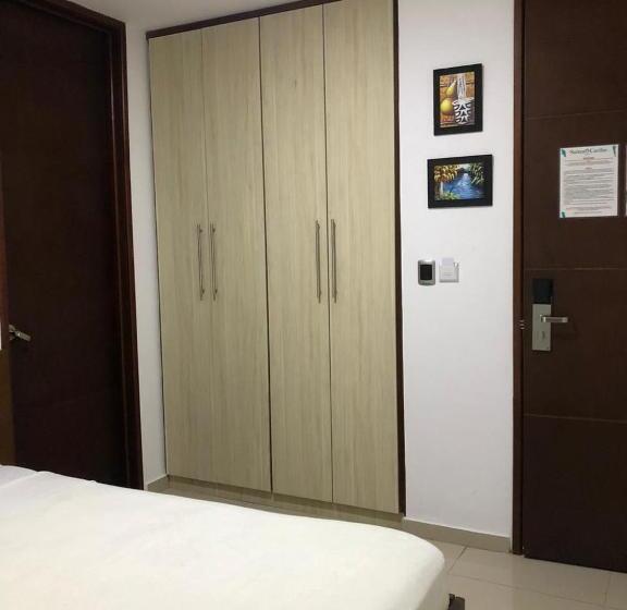 חדר דחוקס עם מיטת קינג, Suites Caribe