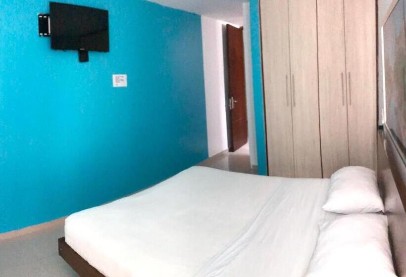 חדר דחוקס עם מיטת קינג, Suites Caribe