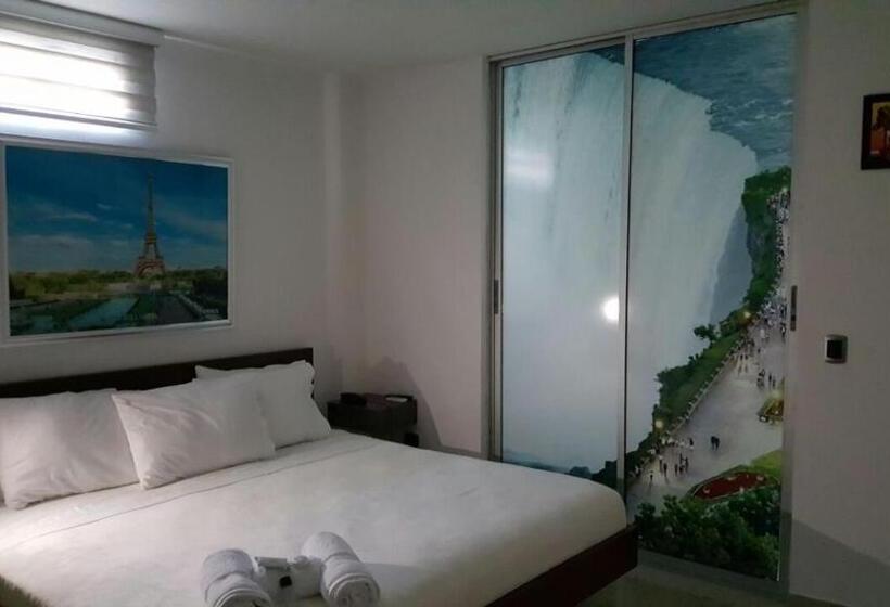 חדר דחוקס עם מיטת קינג, Suites Caribe