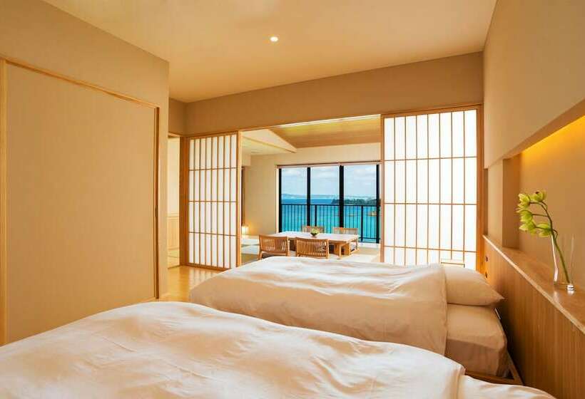 جناح ديلوكس مطل على البحر, Umino Ryotei Okinawa Nakamasou