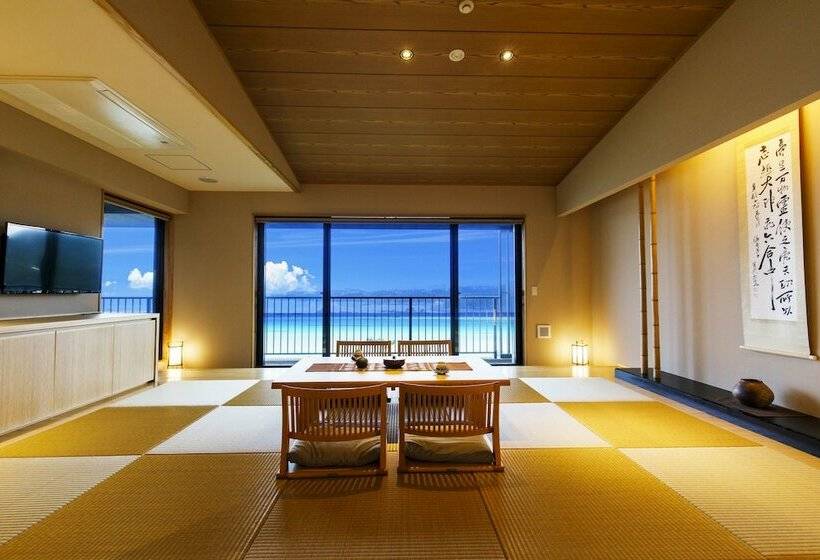 جناح ديلوكس مطل على البحر, Umino Ryotei Okinawa Nakamasou