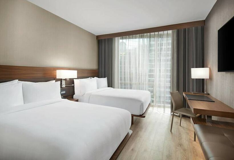 带2个双人床的标准工作室, Ac Hotel By Marriott New York Downtown