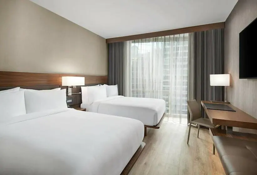 اتاق استاندارد با 2 تخت دوبل, Ac Hotel By Marriott New York Downtown