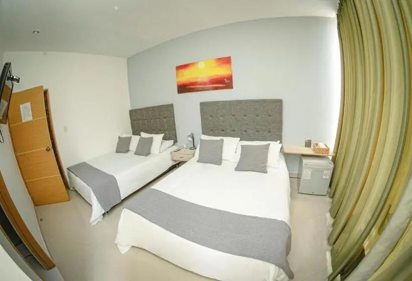 اتاق استاندارد چهار تخته, Llanogrande Airport By Bernalo Hotels