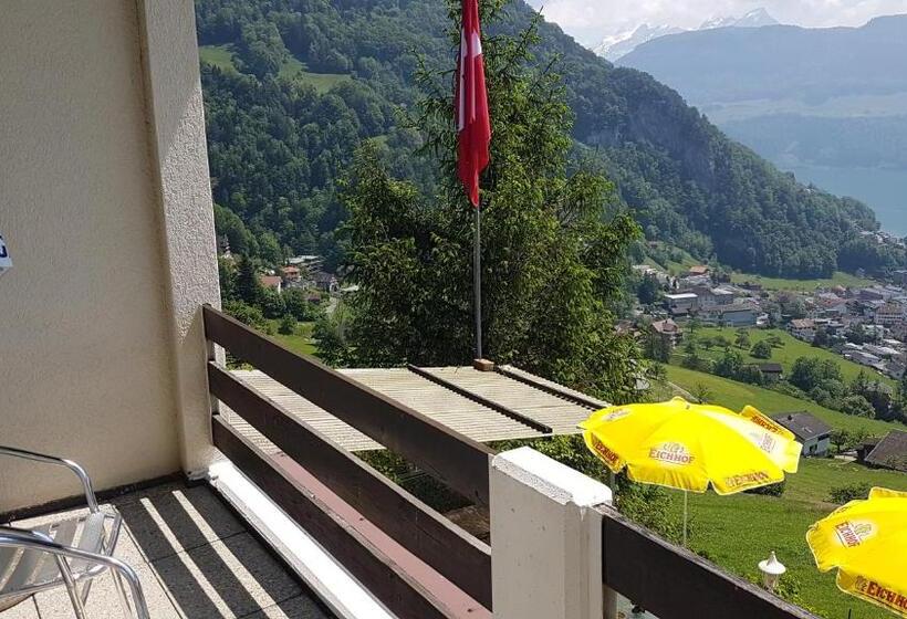 带阳台的豪华间, Gasthaus Platten