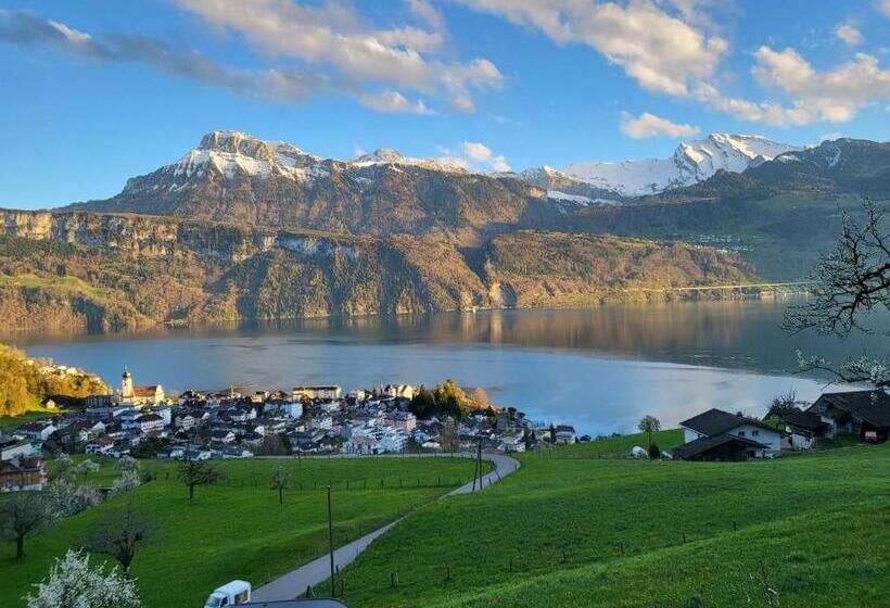 带1个卧室的公寓, Gasthaus Platten