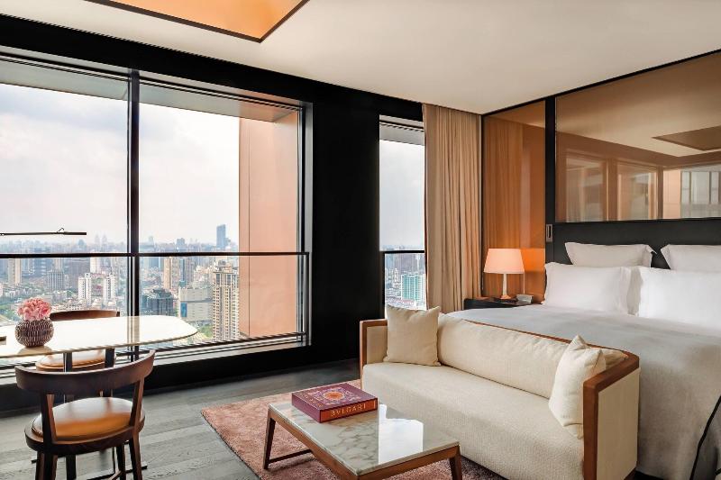 اتاق سوپریور با چشم‌انداز شهر, Bulgari Hotel Shanghai