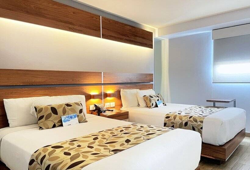 Standardrum 2 Dubbelsängar, Sleep Inn Mexicali