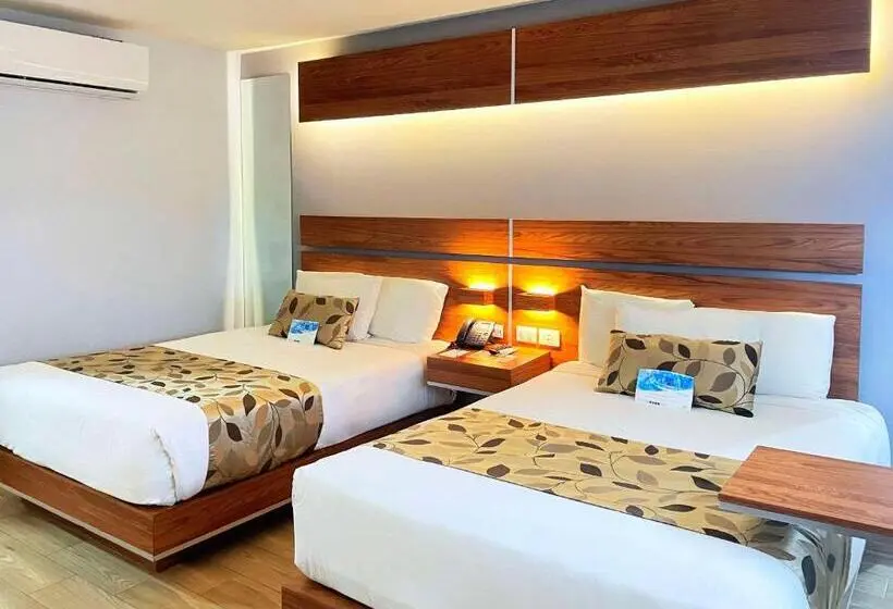 اتاق استاندارد با 2 تخت دوبل, Sleep Inn Mexicali