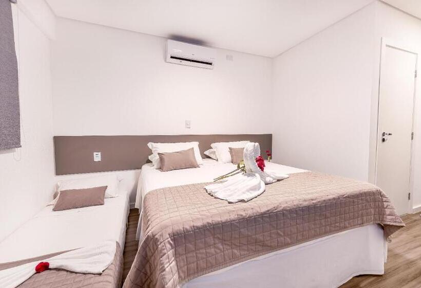 带大床的豪华间, Prime Hotel Ponta Porã