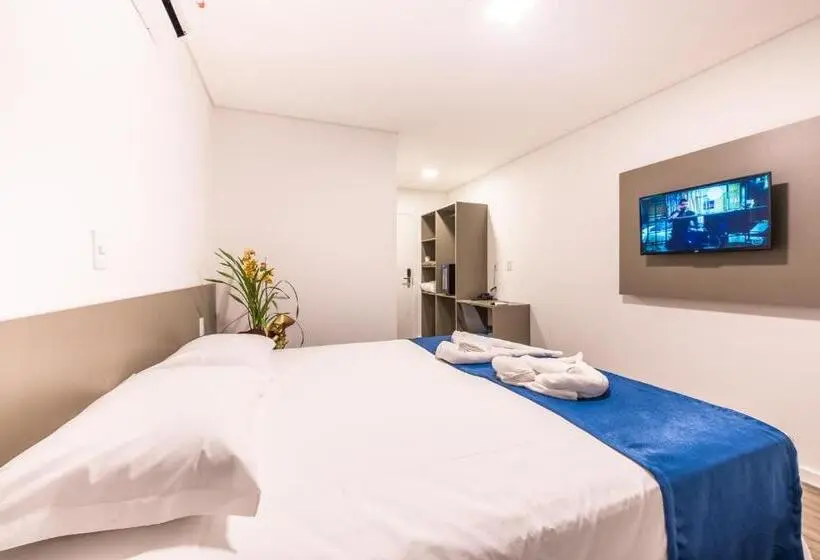 キングサイズベッドのデラックスルーム, Prime Hotel Ponta Porã