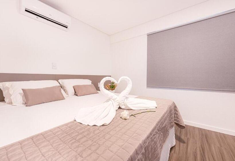 带大床的豪华间, Prime Hotel Ponta Porã