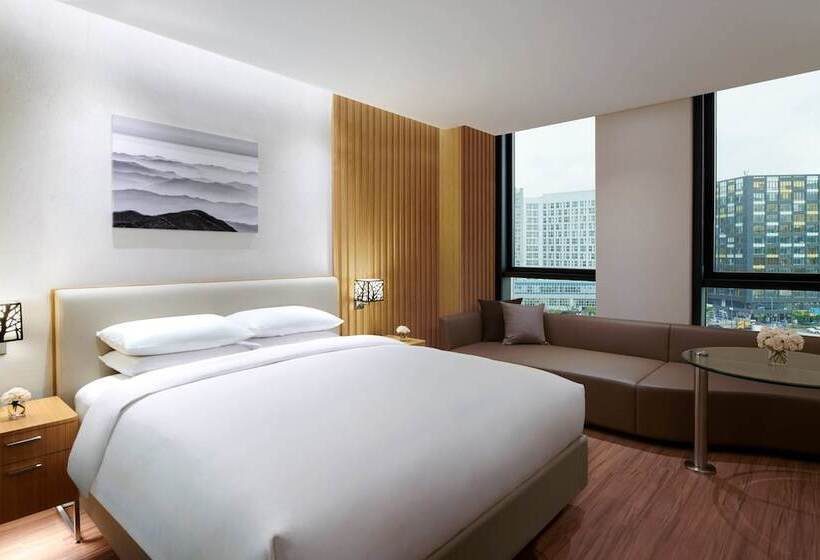 اتاق استاندارد با 2 تخت دوبل, Courtyard By Marriott Seoul Botanic Park