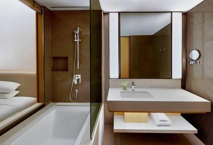 اتاق استاندارد با 2 تخت دوبل, Courtyard By Marriott Seoul Botanic Park