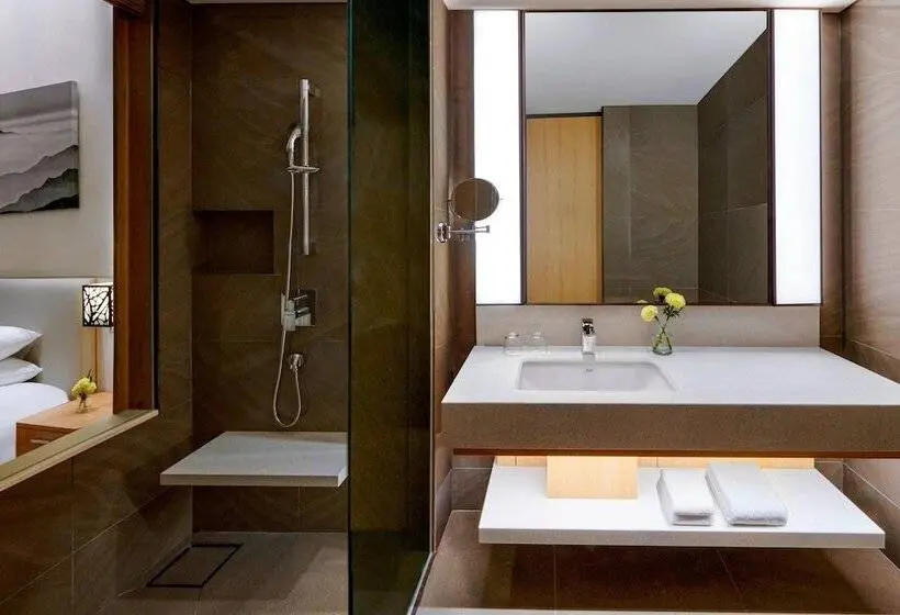 اتاق استاندارد با 2 تخت دوبل, Courtyard By Marriott Seoul Botanic Park