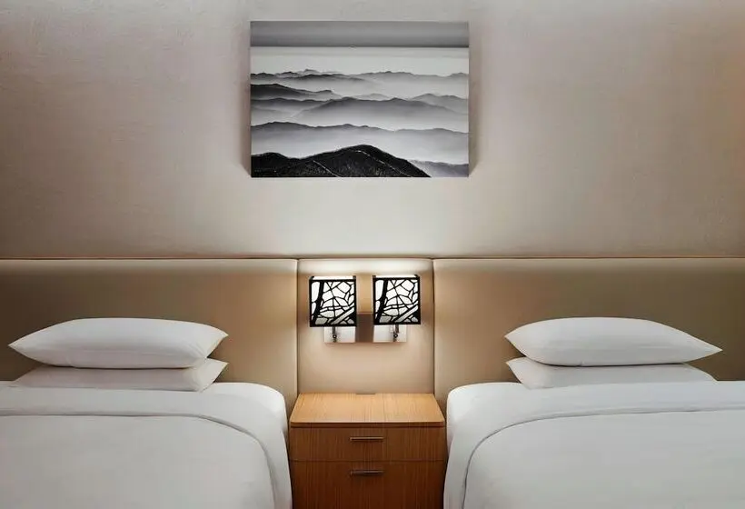 اتاق استاندارد با 2 تخت دوبل, Courtyard By Marriott Seoul Botanic Park