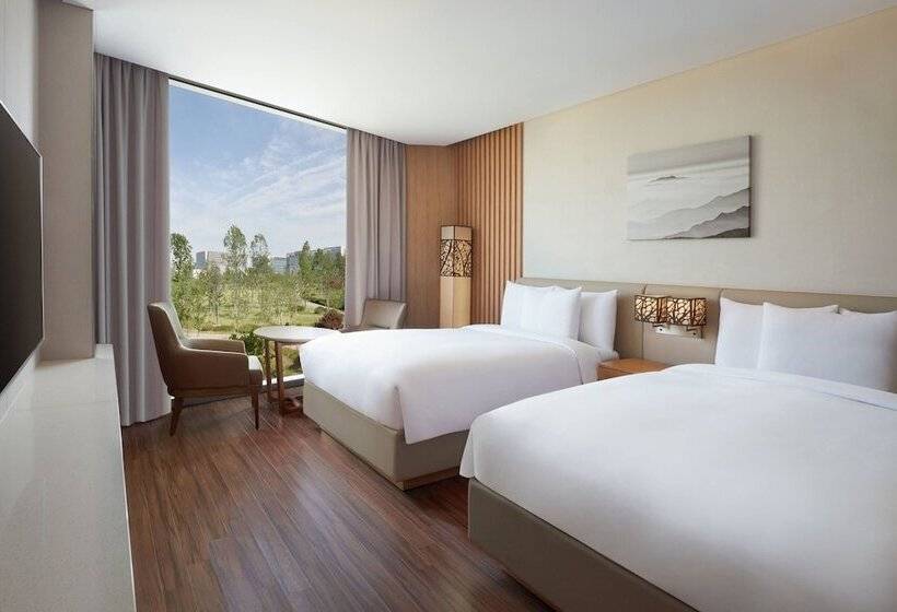 스탠다드 룸 더블 침대 2개, Courtyard By Marriott Seoul Botanic Park