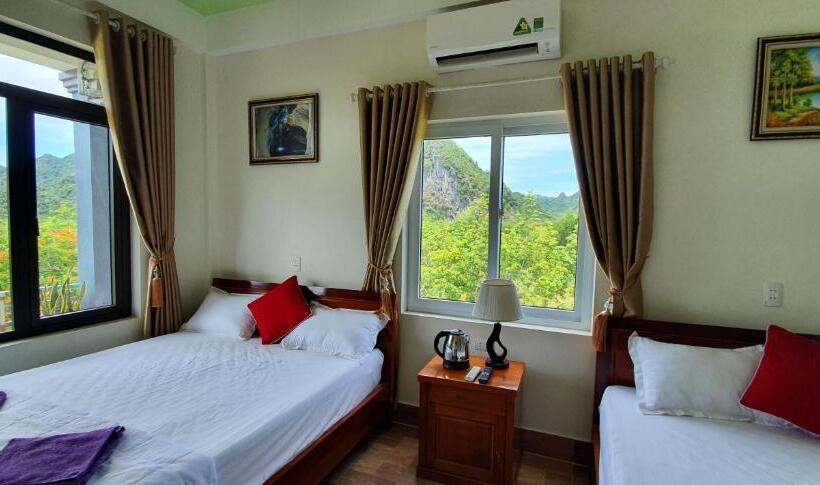اتاق خانوادگی با چشم‌انداز کوه, Phong Nha Amanda Homestay