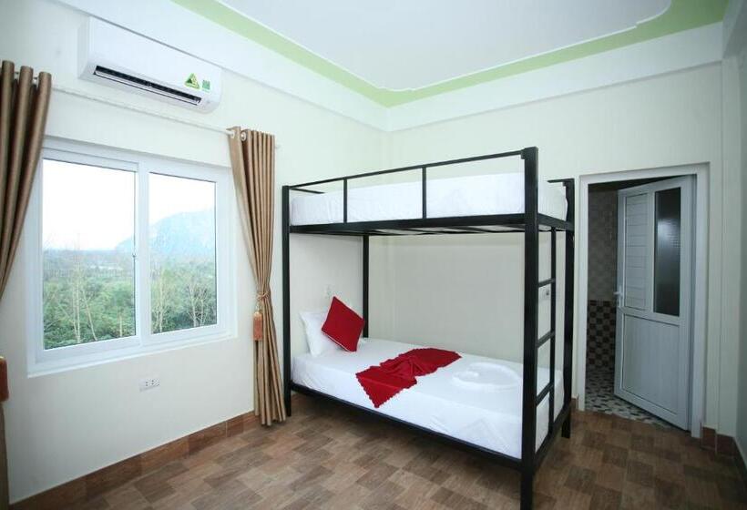تختخواب در اتاق مشترک, Phong Nha Amanda Homestay