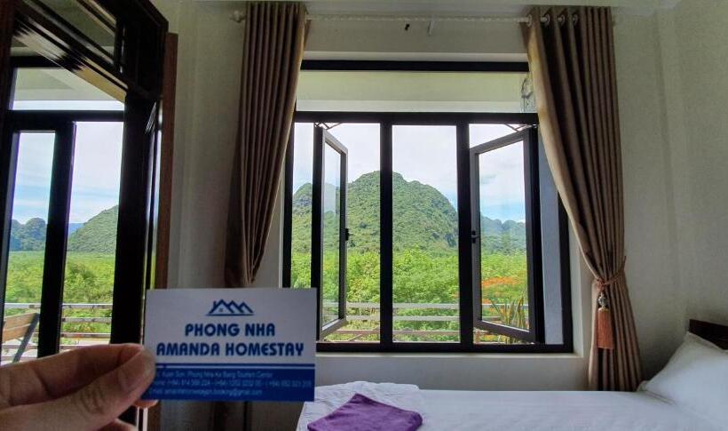 اتاق استاندارد با چشمانداز کوهستان, Phong Nha Amanda Homestay