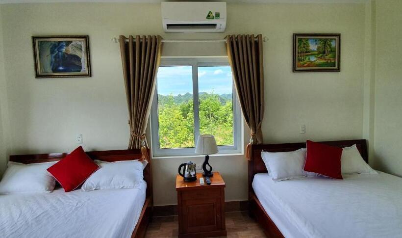 اتاق استاندارد با چشم‌انداز کوهستان, Phong Nha Amanda Homestay