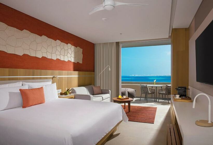 غرفة كلوب سرير كينج, Dreams Vista Cancun Golf & Spa Resort