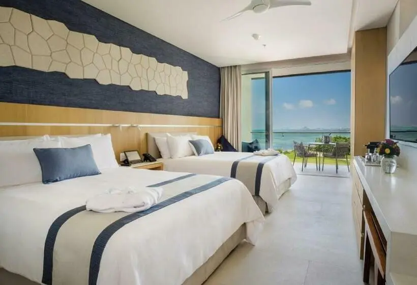 オーシャンビューデラックスルーム, Dreams Vista Cancun Golf & Spa Resort