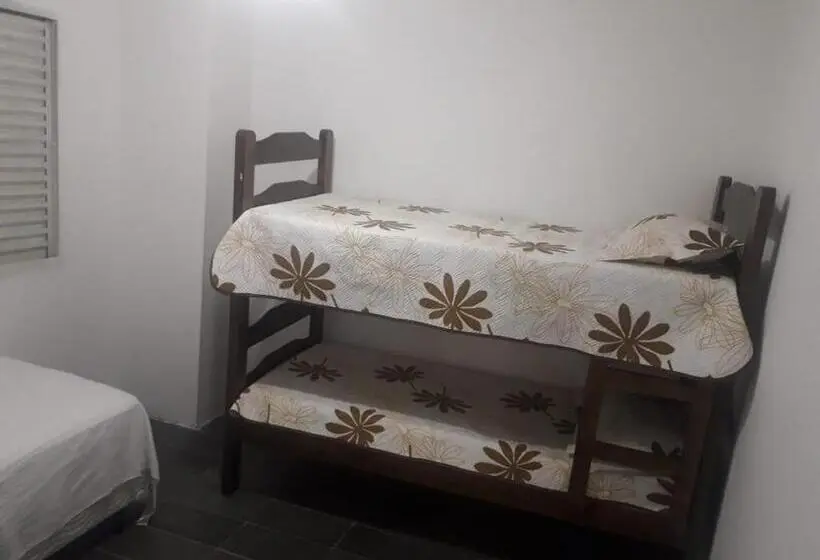 バスルーム共同エコノミー4人部屋, Espaço Viagi Hostel