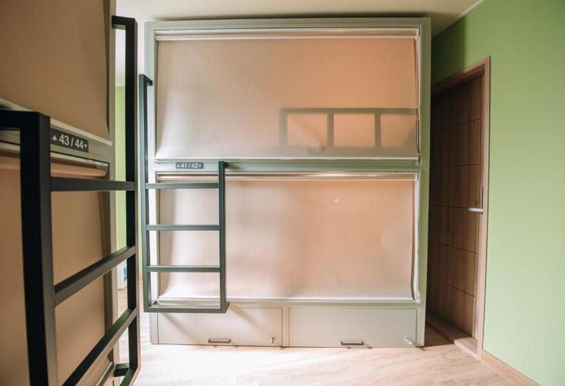 Quarto quádruplo Económico Casa de banho partilhada, Daegu Midtown Hostel