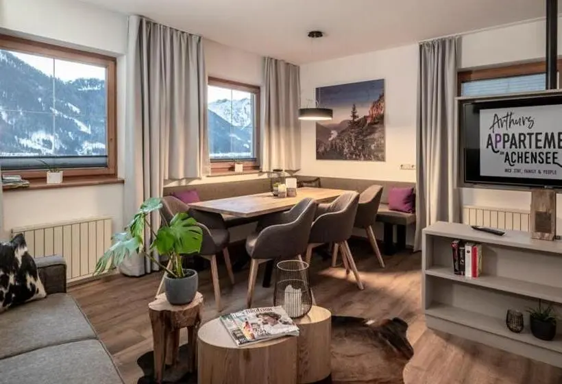 ２ベッドルームアパートメント, Arthur S Hotel Und Apartments Am Achensee