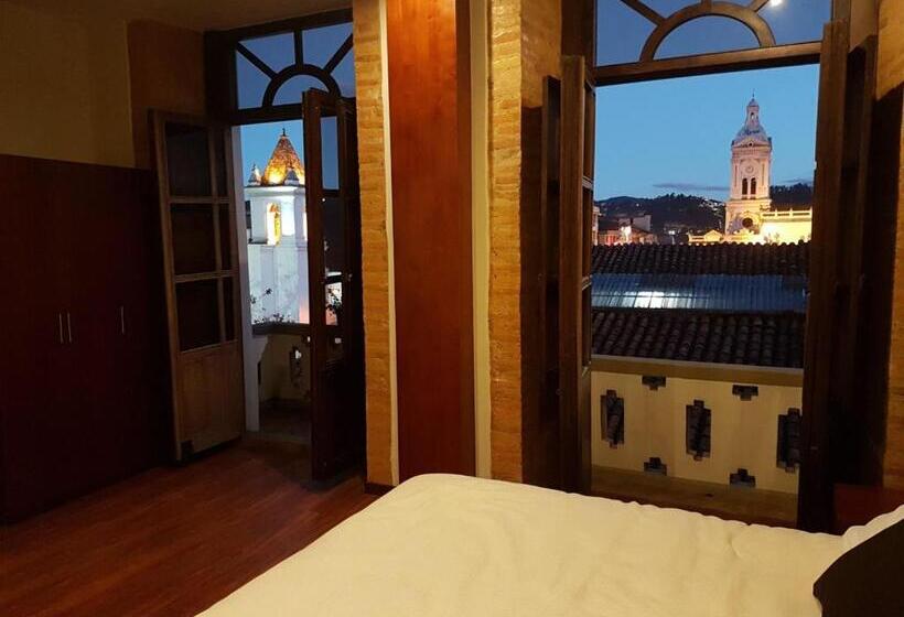חדר סטנדרט עם מרפסת, Floré Hotel Boutique Cuenca