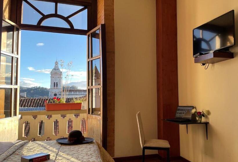 חדר סטנדרט עם מרפסת, Floré Hotel Boutique Cuenca