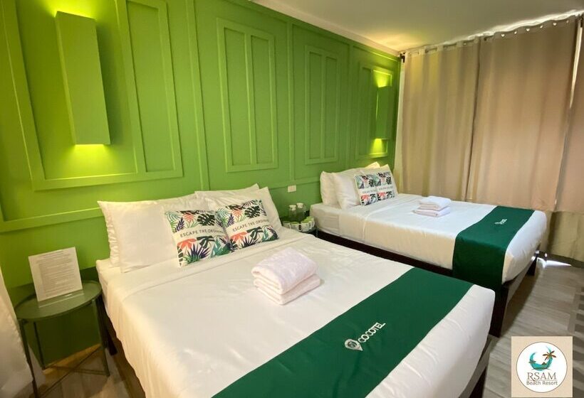 חדר דלוקס לארבעה, Rsam Beach Resort By Cocotel