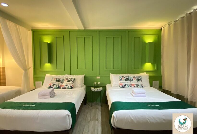 חדר דלוקס לארבעה, Rsam Beach Resort By Cocotel