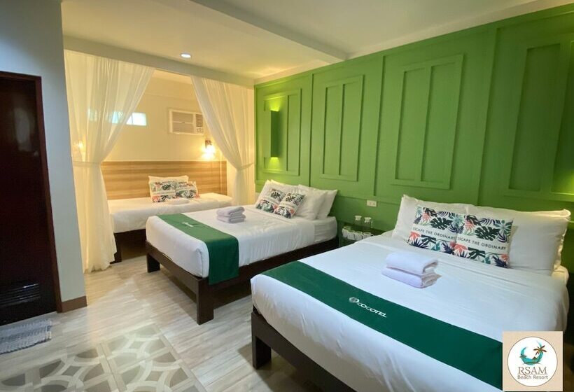 חדר דלוקס לארבעה, Rsam Beach Resort By Cocotel