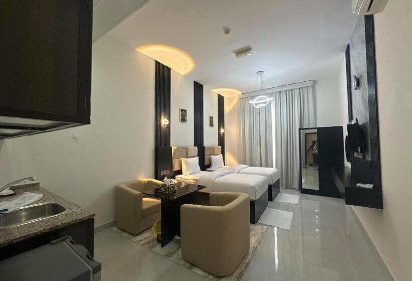 استودیو استاندارد با تخت کینگ, Al Zahra Hotel Apartments Ras Al Khaimah