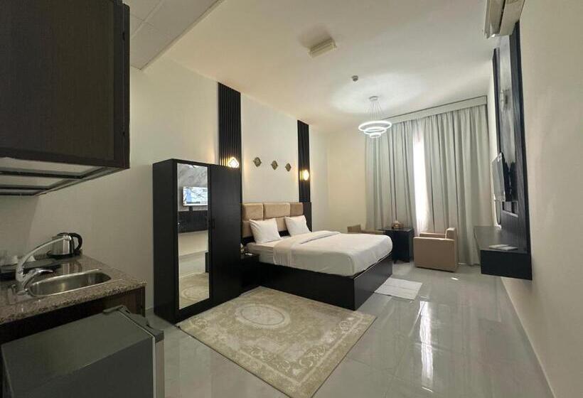 스탠다드 스튜디오 킹침대, Al Zahra Hotel Apartments Ras Al Khaimah