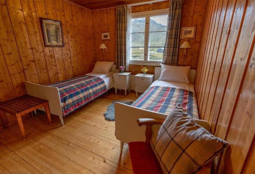 חדר מוזל מקלחת משותפת, Bygdin Høyfjellshotell