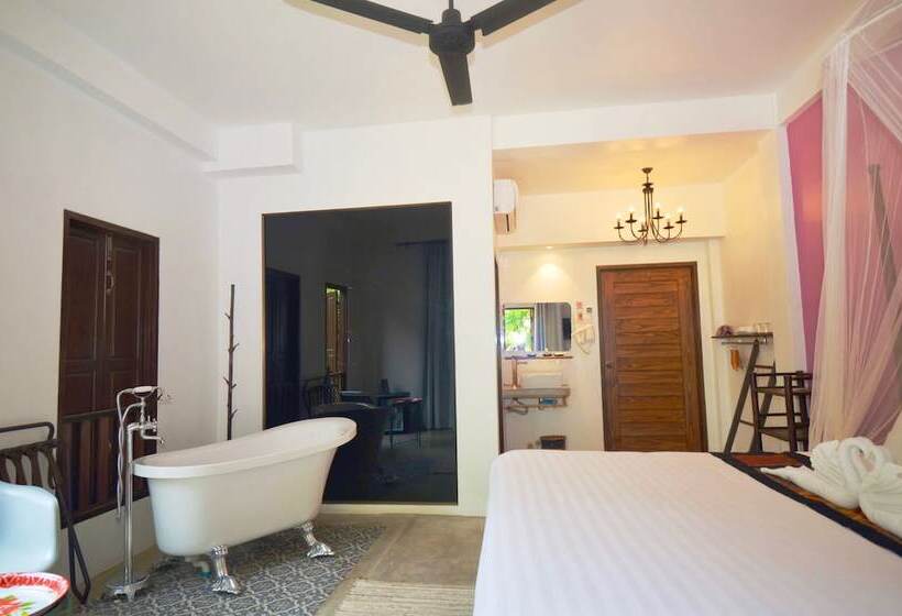 חדר סטנדרט מיטה זוגית, Moonlight Champa Riverview