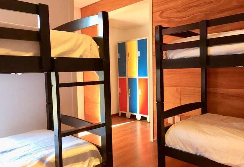 共用房间的床, Circus Hostel&hotel Montevideo