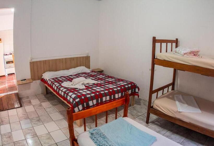 חדר לארבעה סטנדרטי עם נוף לגינה, Mar E Sol Capão Da Canoa