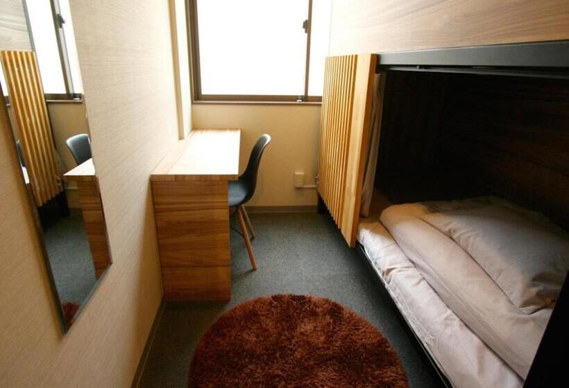 Standardzimmer mit Etagenbett und gemeinsamen Bad, Namba Guesthouse Hive