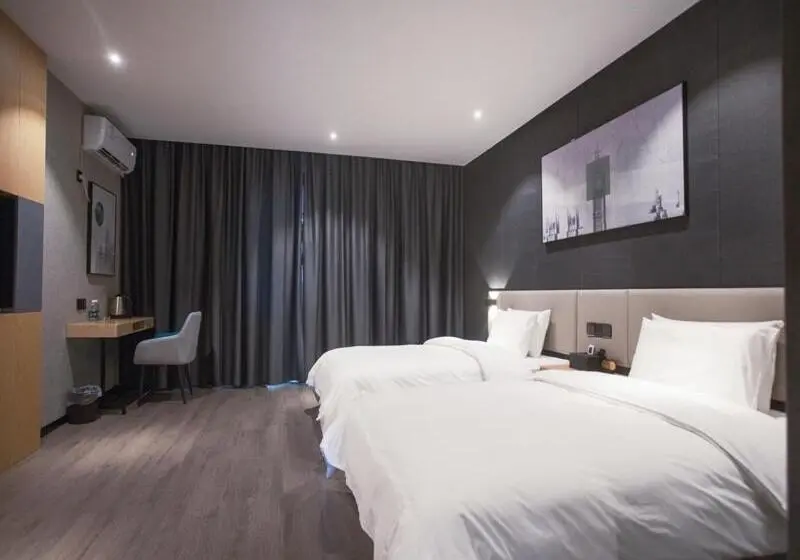 اتاق استاندارد, Thank Inn Chain Hotel Hunan Huaihua Hecheng District South High Speed Rail Station