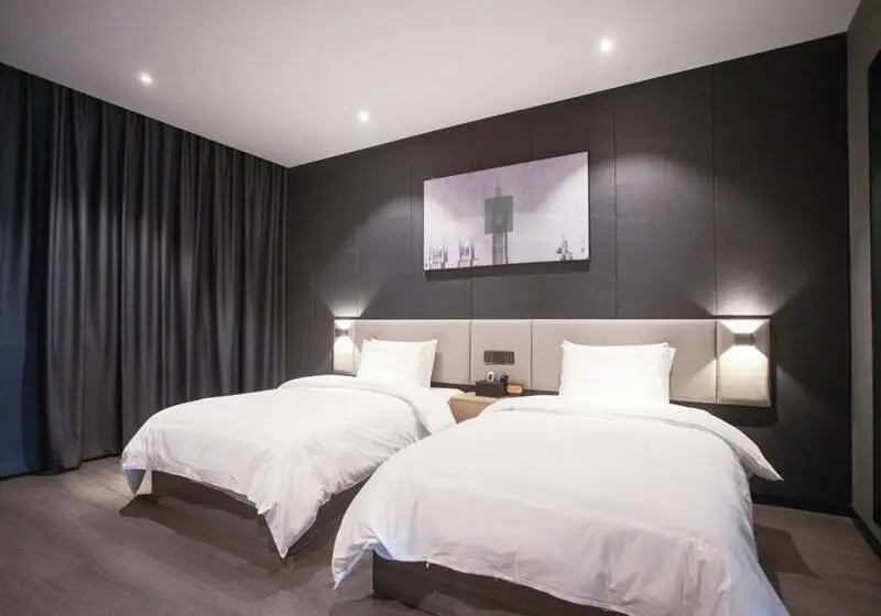 اتاق استاندارد, Thank Inn Chain Hotel Hunan Huaihua Hecheng District South High Speed Rail Station