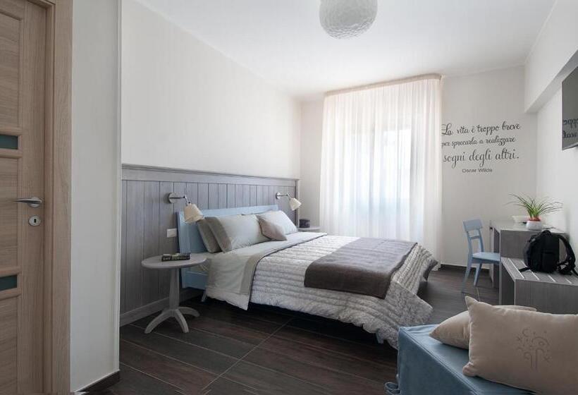 اتاق استاندارد با تخت بزرگ, Kissfromsalento B&b+bike