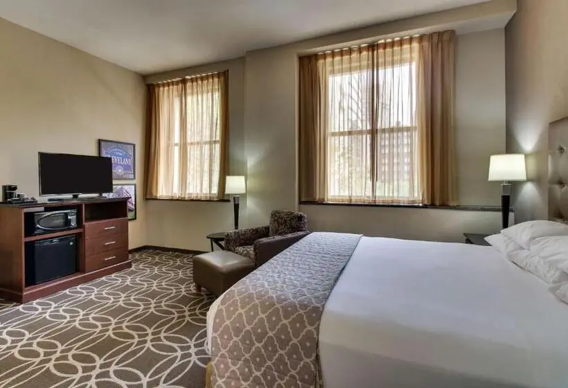 اتاق لوکس با تخت بزرگ, Drury Plaza Hotel Cleveland Downtown