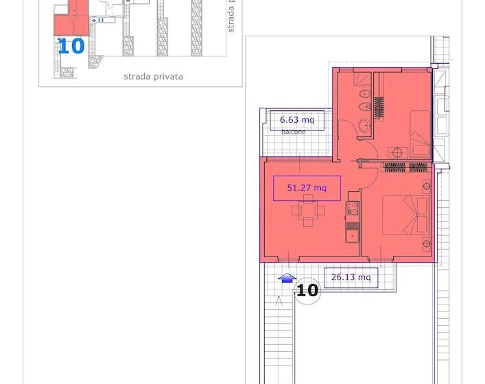 آپارتمان سوپریور 2 خوابه, Salento Residence & Suite