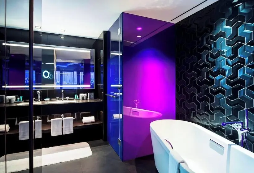 اتاق استاندارد با 2 تخت دوبل, W Dubai  The Palm